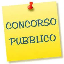 avviso di concorso pubblico